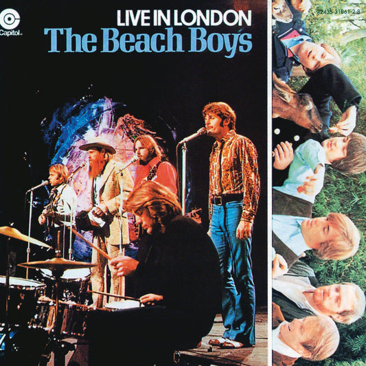 The Beach Boys - Live In London - VINTAGE vinyl record for sale
