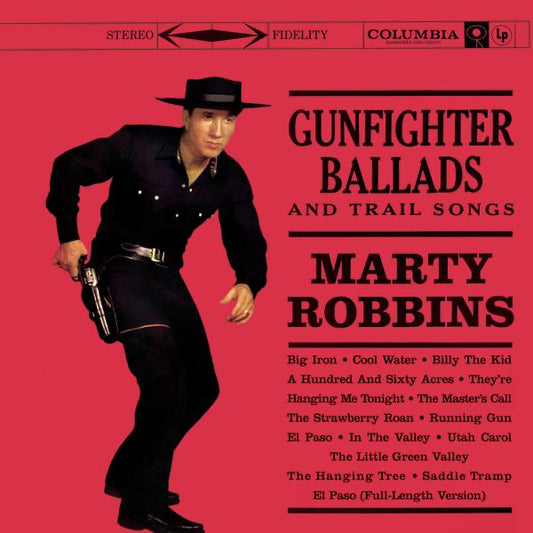 Marty Robbins - Gunfighter Ballads and Trail Songs - VINTAGE vinyl record for sale