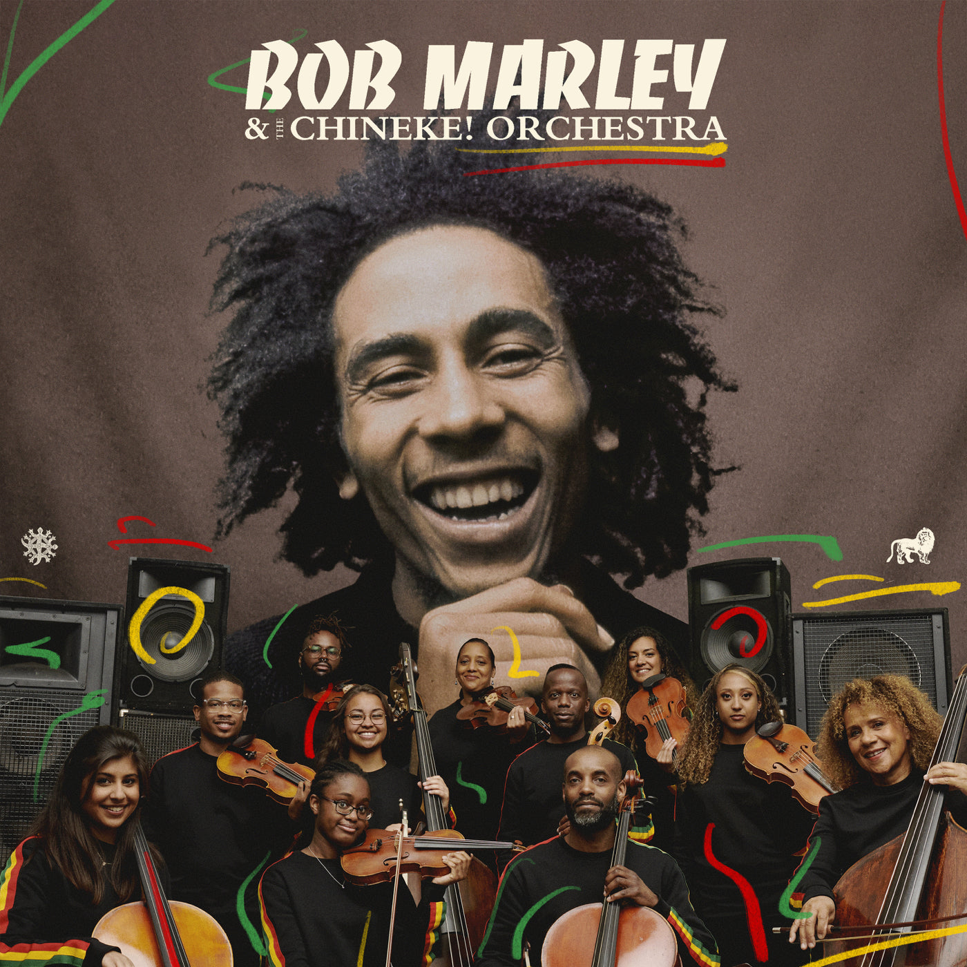 MARLEY  BOB - HE CHINEKE! ORCHESTRA - GREEN SPLAT - LP