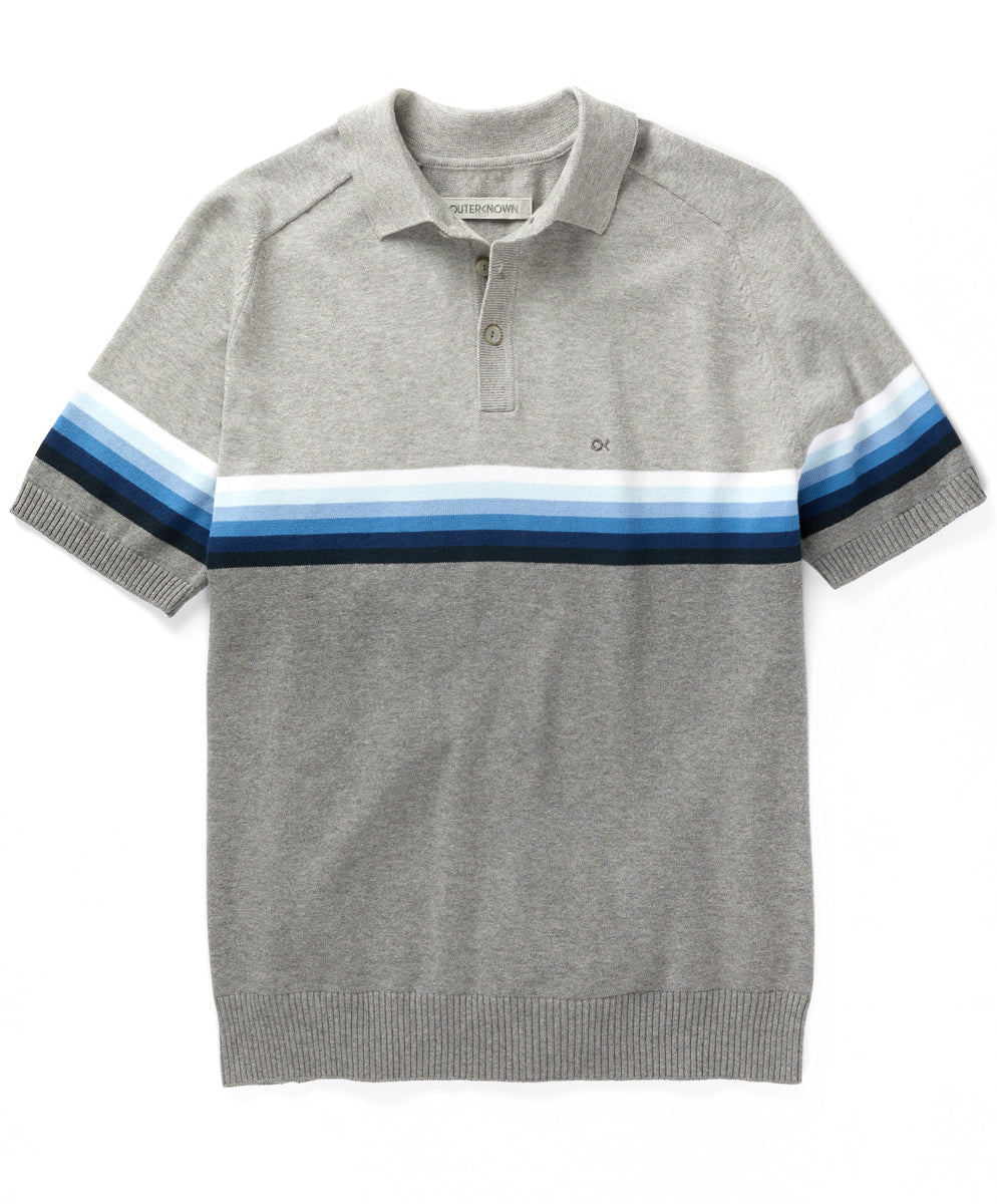 Nostalgic Sweater Polo S/S - O