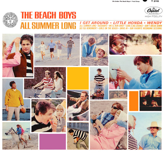 The Beach Boys - All Summer Long - VINTAGE vinyl record for sale