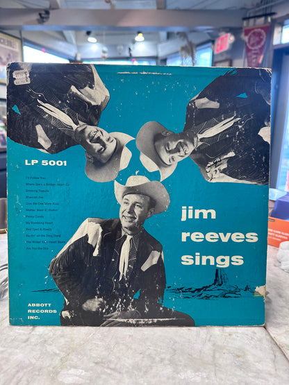 Jim Reeves - Jim Reeves Sings - LP