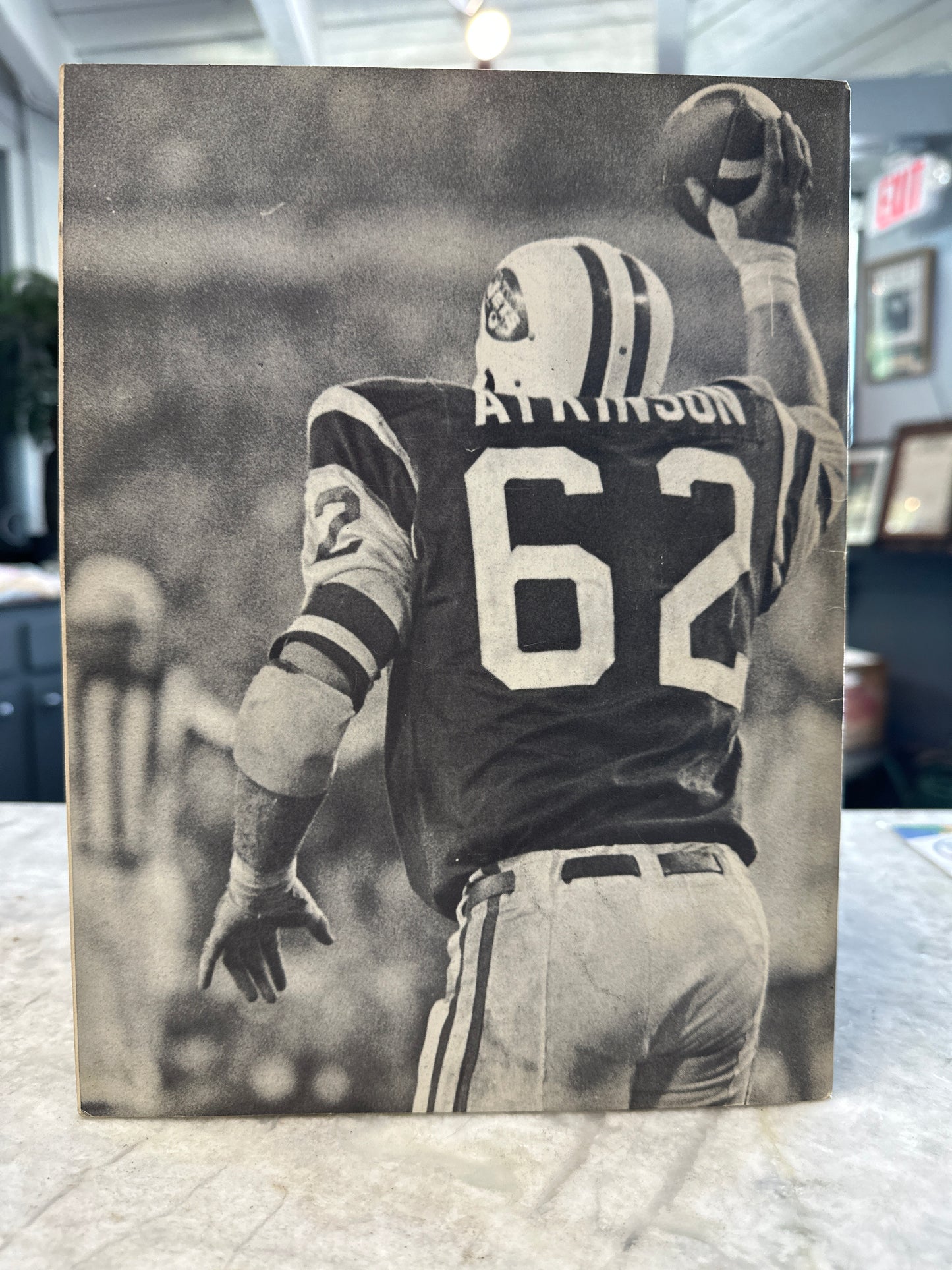 1970 New York Jets Yearbook w/Don Maynard  Cover