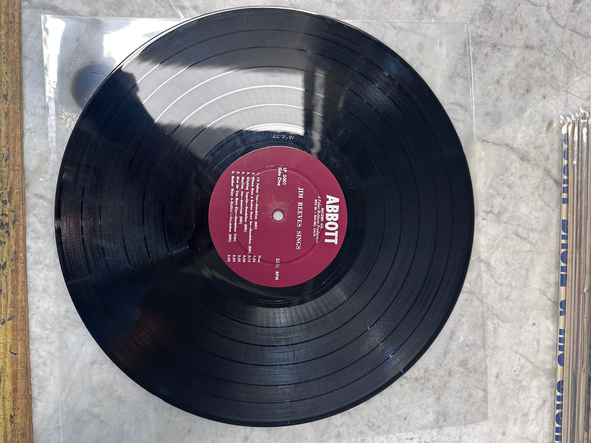 Jim Reeves - Jim Reeves Sings - LP