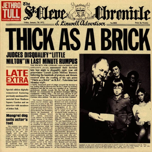 Jethro Tull - Thick As A Brick - LP