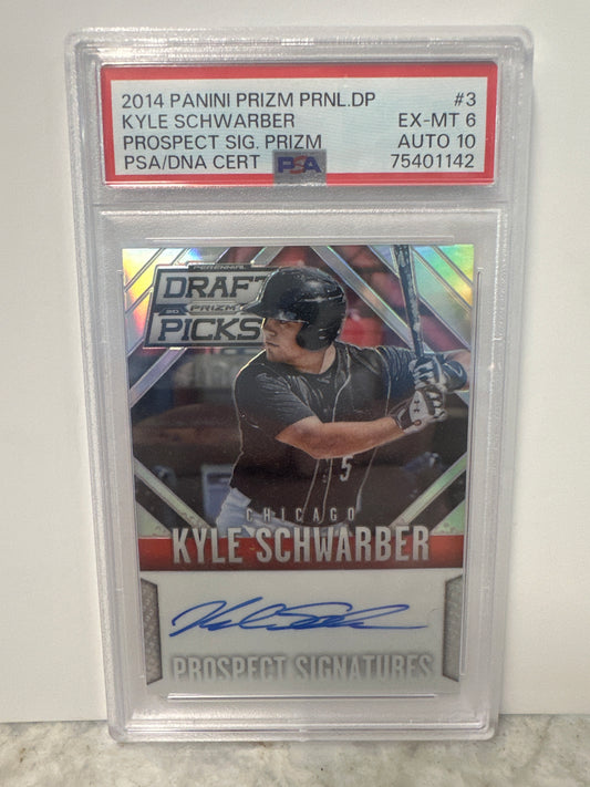 2014 Panini Prizm Prospect Sig Prizm Kyle Schwarber