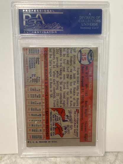 1957 Topps #35 Frank Robinson PSA 5 EX