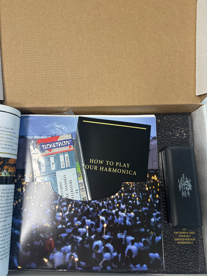 U2 - Joshua Tree 2017 Limited Edition VIP Tour Book with Harmonica