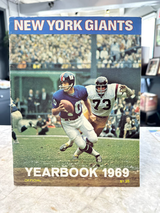 1969 New York Giants Yearbook