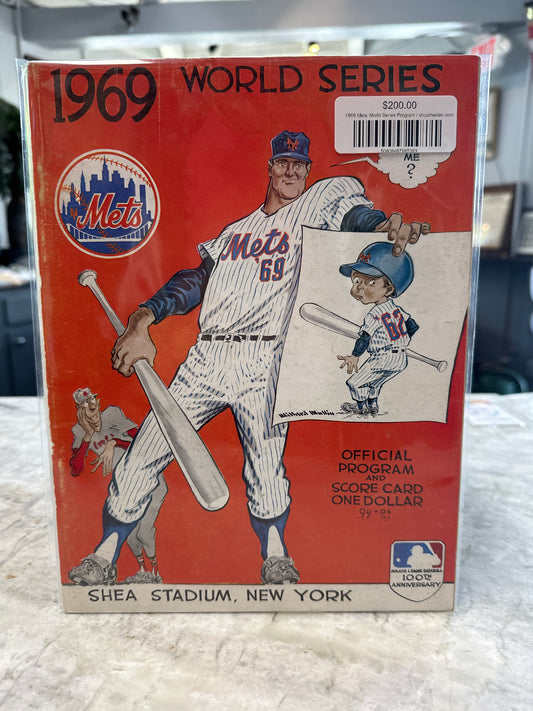 1969 Mets World Series Program