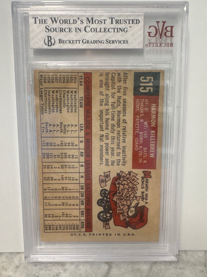 1959 Topps #543 Harmon Killebrew BVG 6 EX/MT