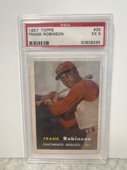 1957 Topps #35 Frank Robinson PSA 5 EX