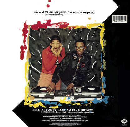 D.J. Jazzy Jeff And The Fresh Prince - A Touch Of Jazz - 12" 2