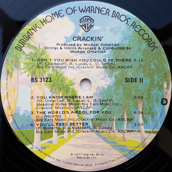 Crackin' - Crackin' - LP 4