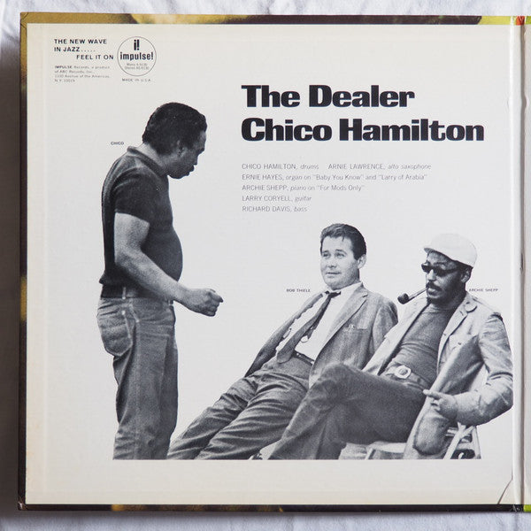 Chico Hamilton Introducing Larry Coryell - The Dealer - LP 2