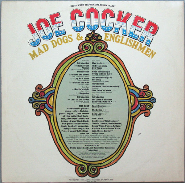 Joe Cocker - Mad Dogs & Englishmen - Vinyl, LP, Album, Misprint, Stereo 4