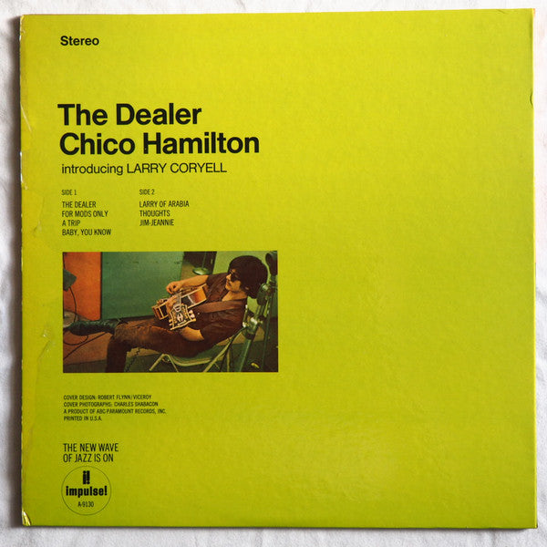 Chico Hamilton Introducing Larry Coryell - The Dealer - LP 4