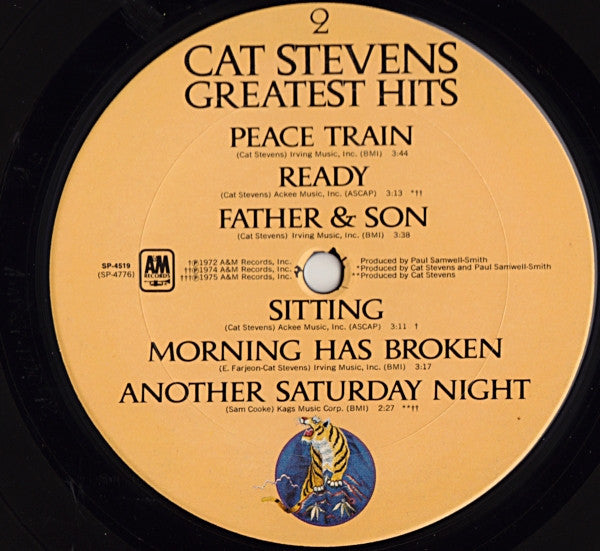 Cat Stevens - Greatest Hits - LP 4