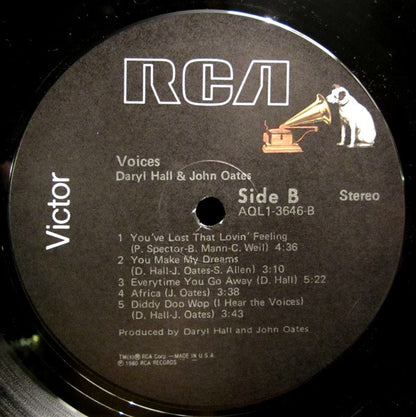 Daryl Hall & John Oates - Voices - LP 4