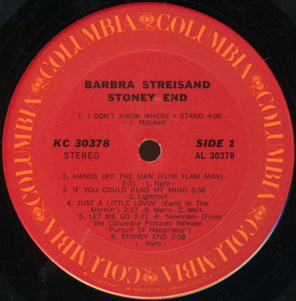 Barbra Streisand - Stoney End - LP 3