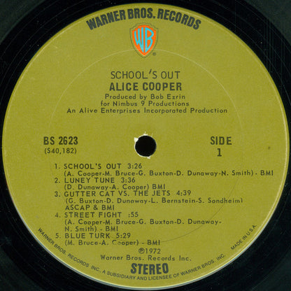 Alice Cooper - School's Out - LP 5