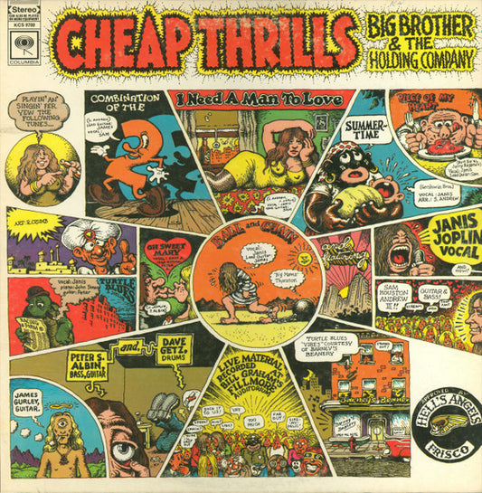 Big Brother and the Holding Company - Cheap Thrills - VINTAGE vinyl record for sale