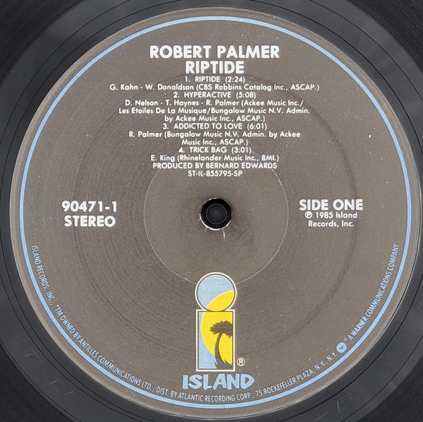 Robert Palmer - Riptide - LP 3