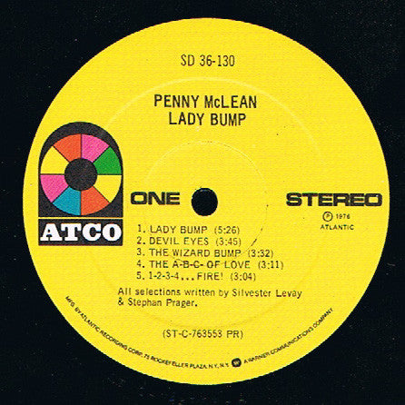 Penny McLean - Lady Bump - LP 3