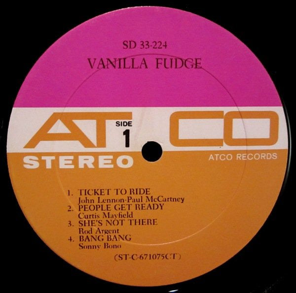 Vanilla Fudge - Vanilla Fudge - Vinyl, LP, Album, Stereo 3