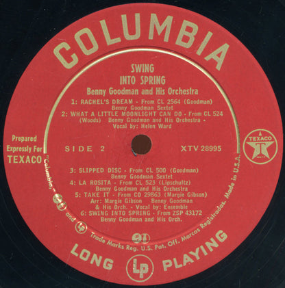 Benny Goodman - Swing Into Spring - LP 4