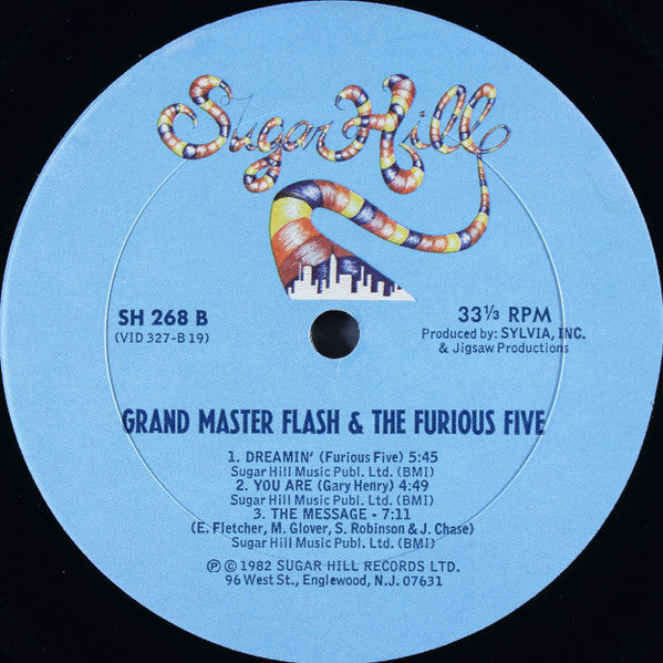 Grandmaster Flash & The Furious Five - The Message - LP 4