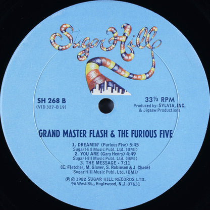 Grandmaster Flash & The Furious Five - The Message - LP 4
