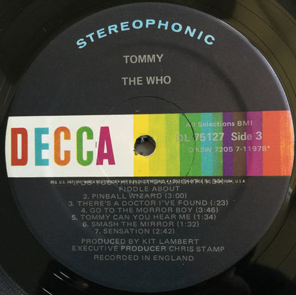 The Who - Tommy - LP 4