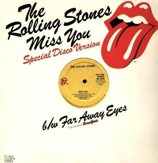 Rolling Stones - Miss You Special Disco Version - 12" Single