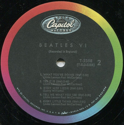 The Beatles - Beatles VI - LP 4