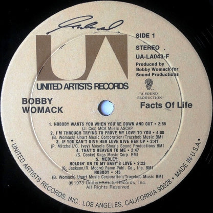 Bobby Womack - Facts Of Life - LP 3