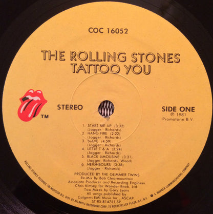 Rolling Stones - Tattoo You - LP 3