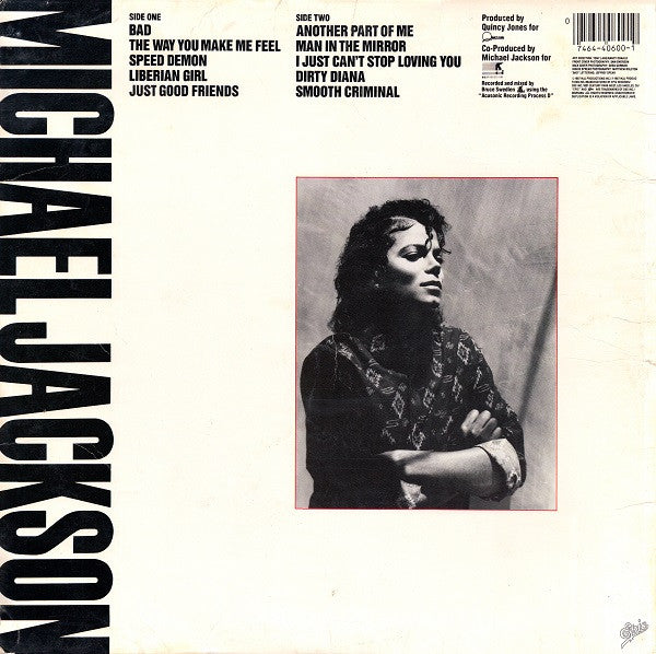 Michael Jackson - Bad - LP 3