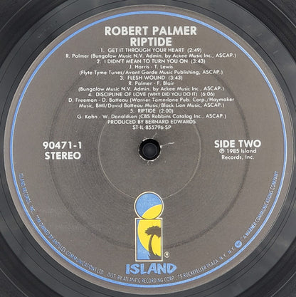 Robert Palmer - Riptide - LP 4