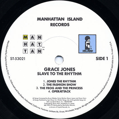 Grace Jones - Slave To The Rhythm - LP 3