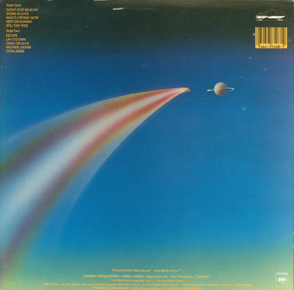 Journey - Escape - LP 2
