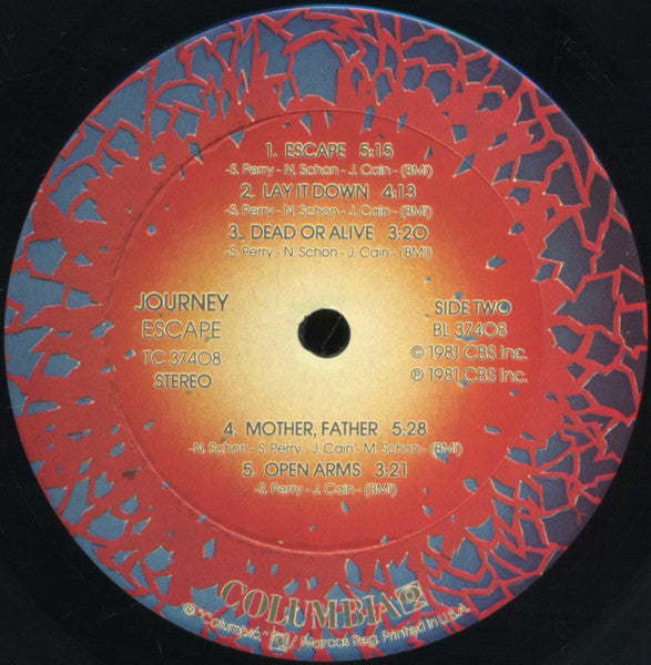 Journey - Escape - LP 4