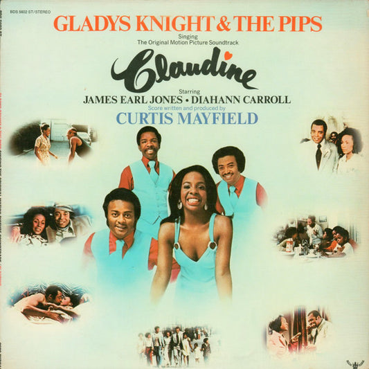 Gladys Knight & The Pips - Singing The Original Motion Picture Soundtrack / Claudine - LP