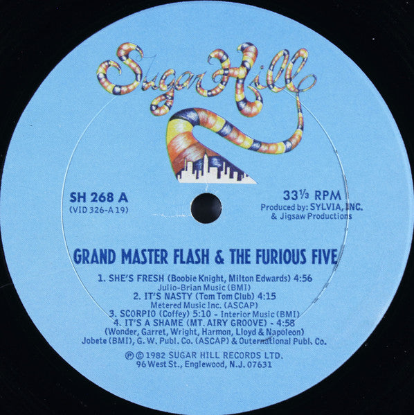 Grandmaster Flash & The Furious Five - The Message - LP 3