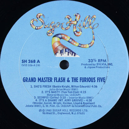 Grandmaster Flash & The Furious Five - The Message - LP 3