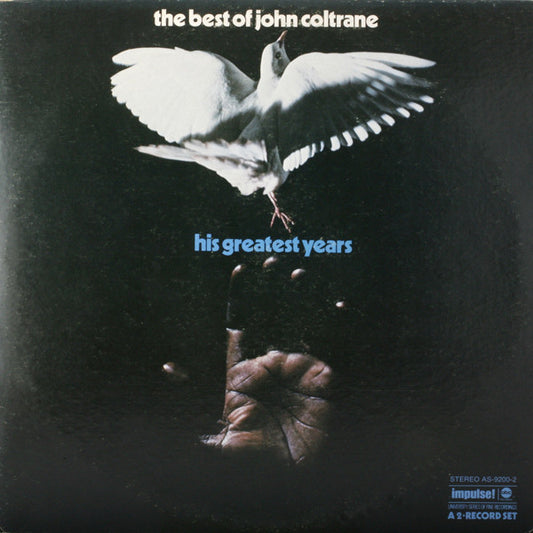 John Coltrane - The Best of John Coltrane His Greatest Years - VINTAGE vinyl record for sale