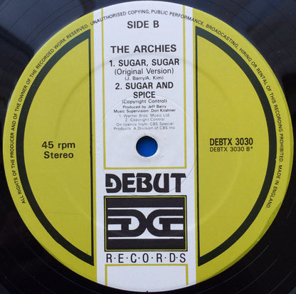 The Archies - Sugar, Sugar (Special Extended Candyfloss Mix) - 12" 4