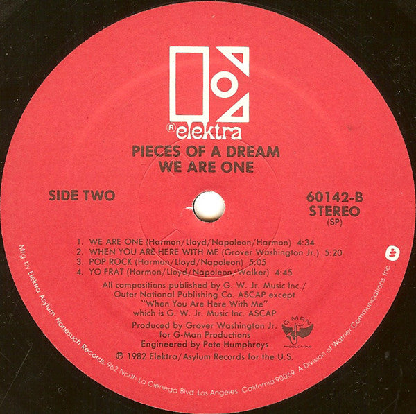 Pieces Of A Dream - We Are One - LP 4
