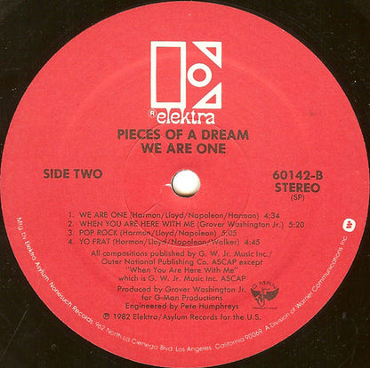 Pieces Of A Dream - We Are One - LP 4