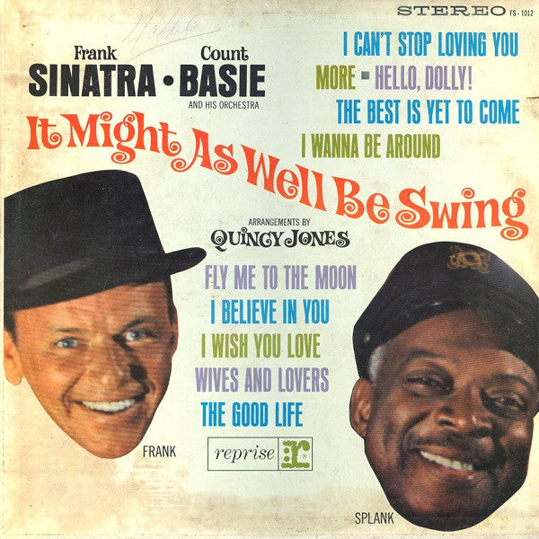 Frank Sinatra - It Might As Well Be Swing - VINTAGE vinyl record for sale
